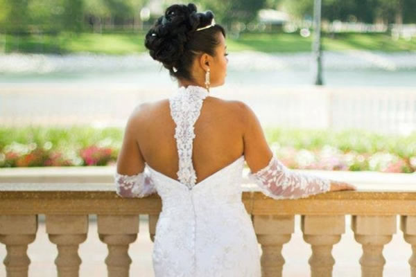 A bride in an article on The Importance of Wedding Photography And Videography
