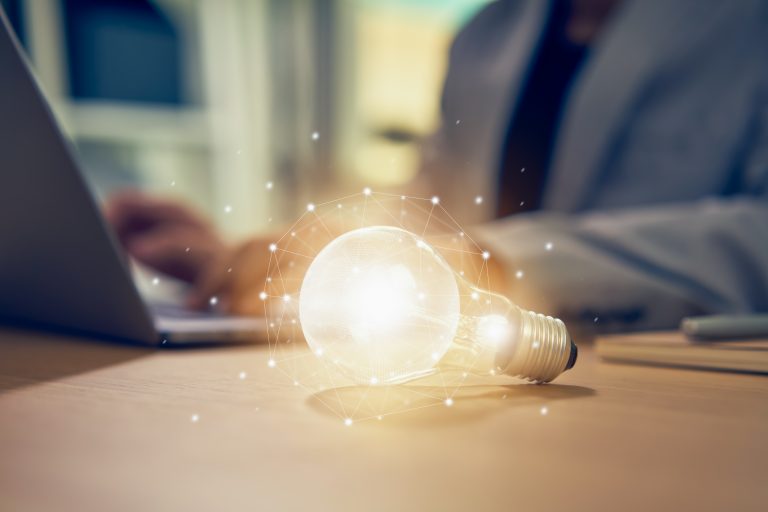 A lightbulb - Lead Funnel design