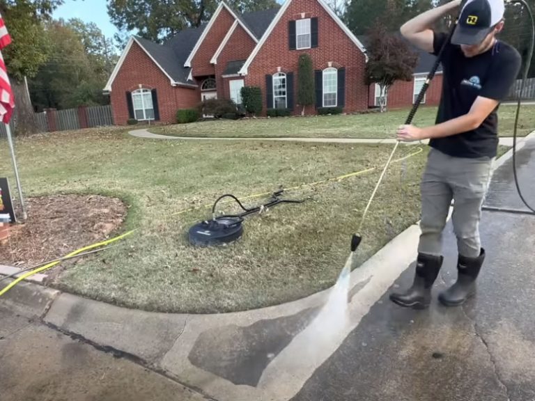 Pressure Washing Videography Concrete Driveway - Marketing For Pressure Washing Companies Cleaning Services