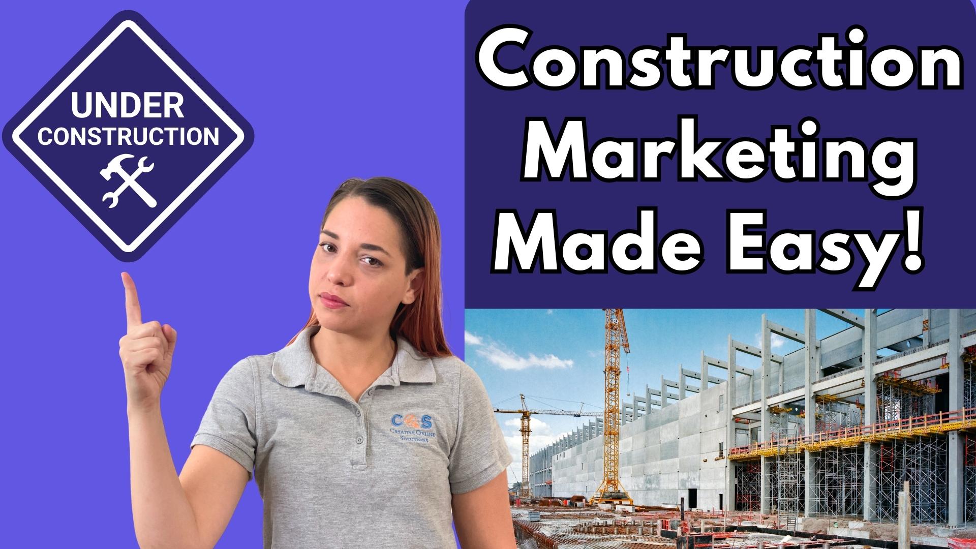 You are currently viewing Construction Marketing Made Easy: Why Choosing COSMarketing Agency is the Best Foundation