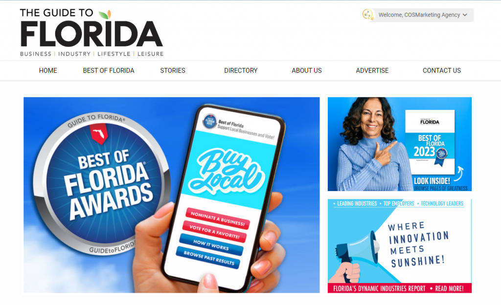 COSMarketing Agency Best of Florida 2024