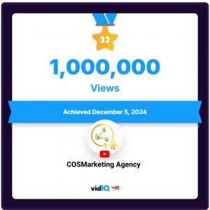 Read more about the article Celebrating 1 Million Views on YouTube