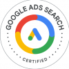 CMA Google Ads Search Certification badge